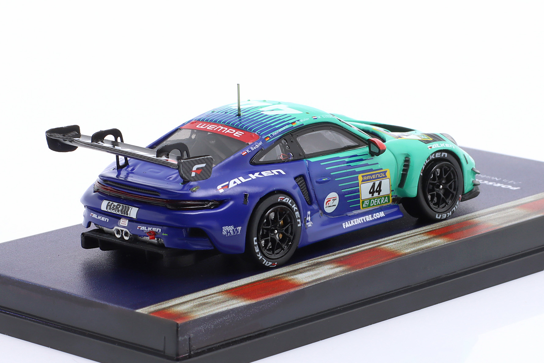 Porsche 911 (992) GT3 R #44 24h Nürburgring 2026 Falken Motorsports 1:64 Ixo