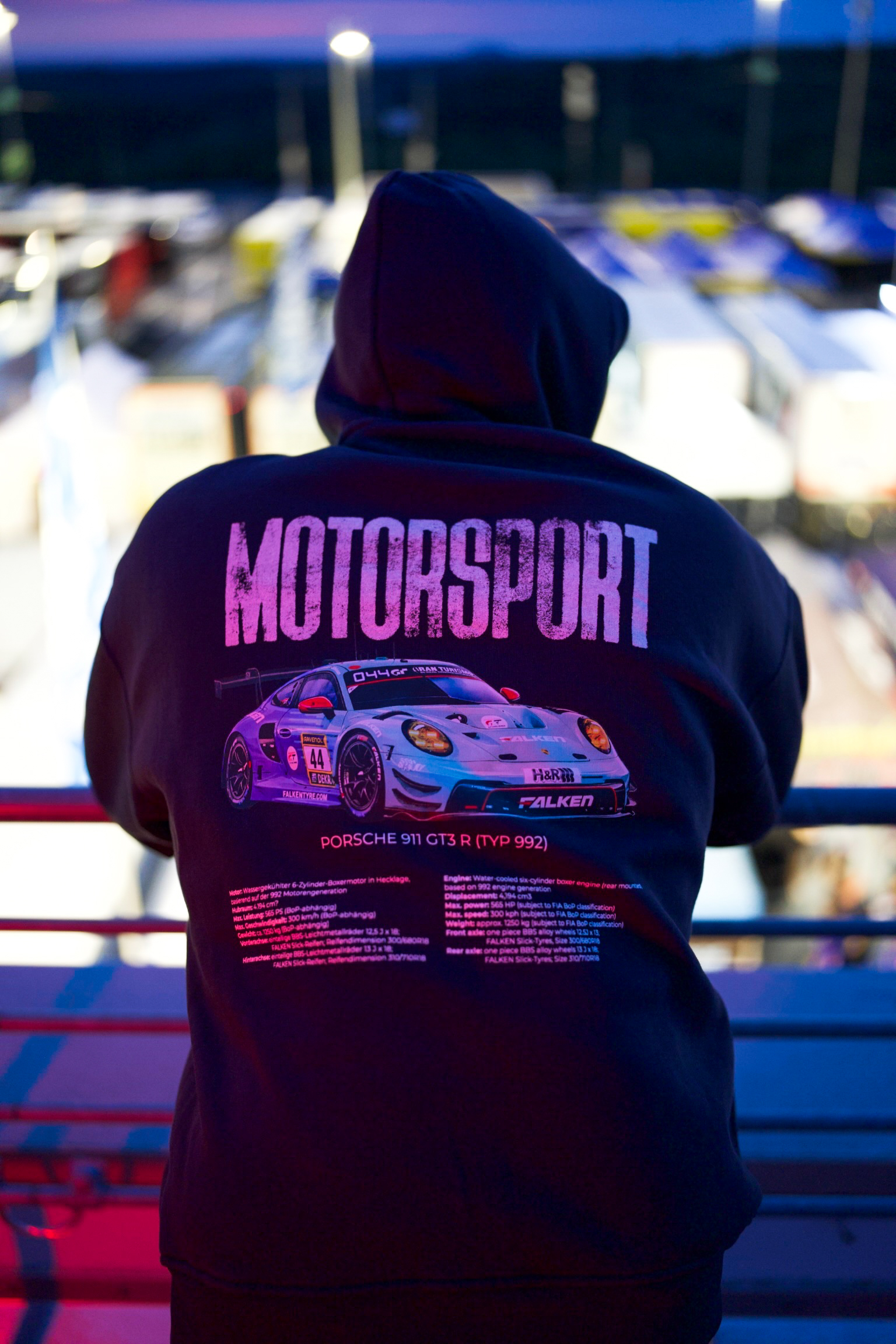 Falken Motorsport - Born to Race Hoodie 