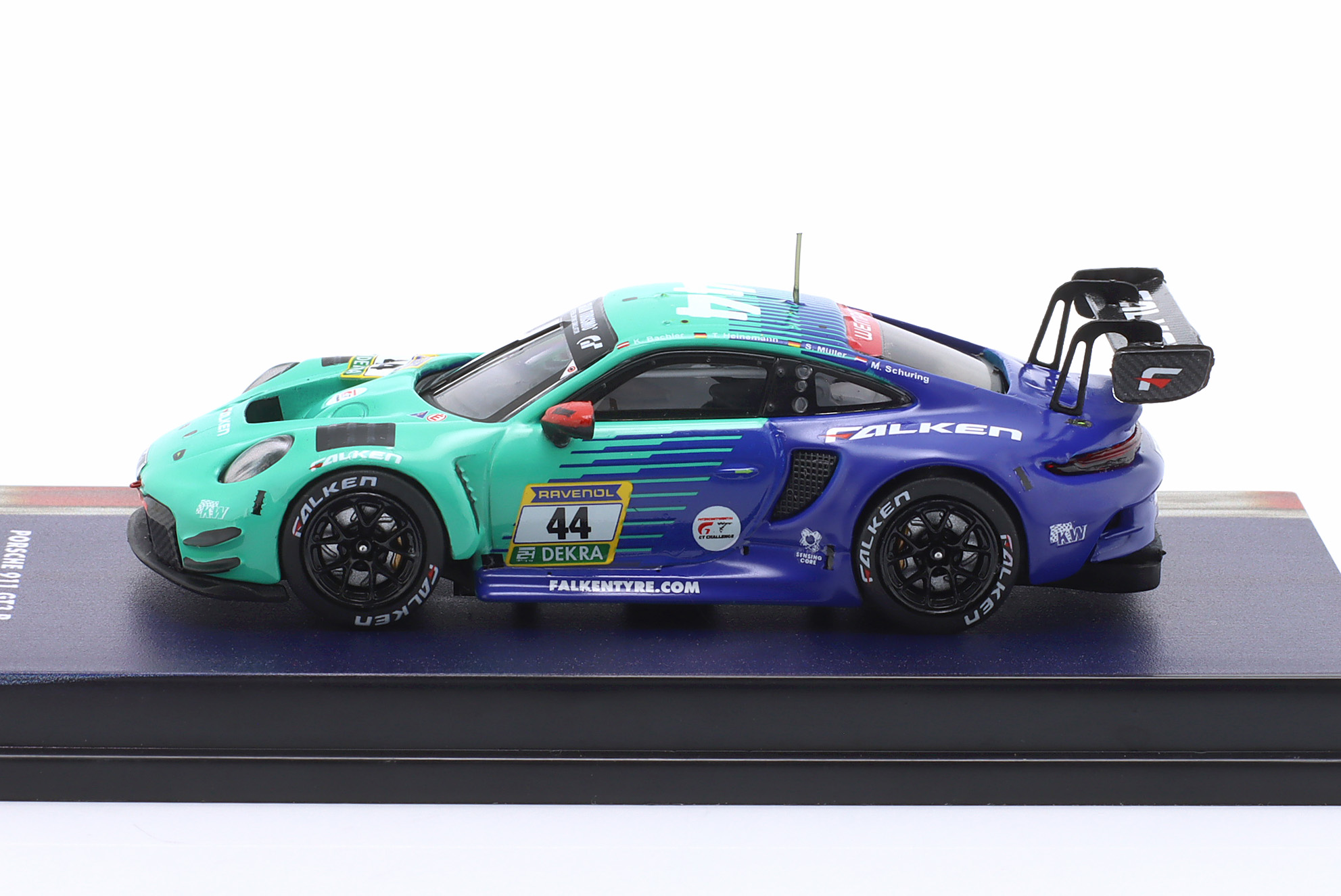 Porsche 911 (992) GT3 R #44 24h Nürburgring 2026 Falken Motorsports 1:64 Ixo