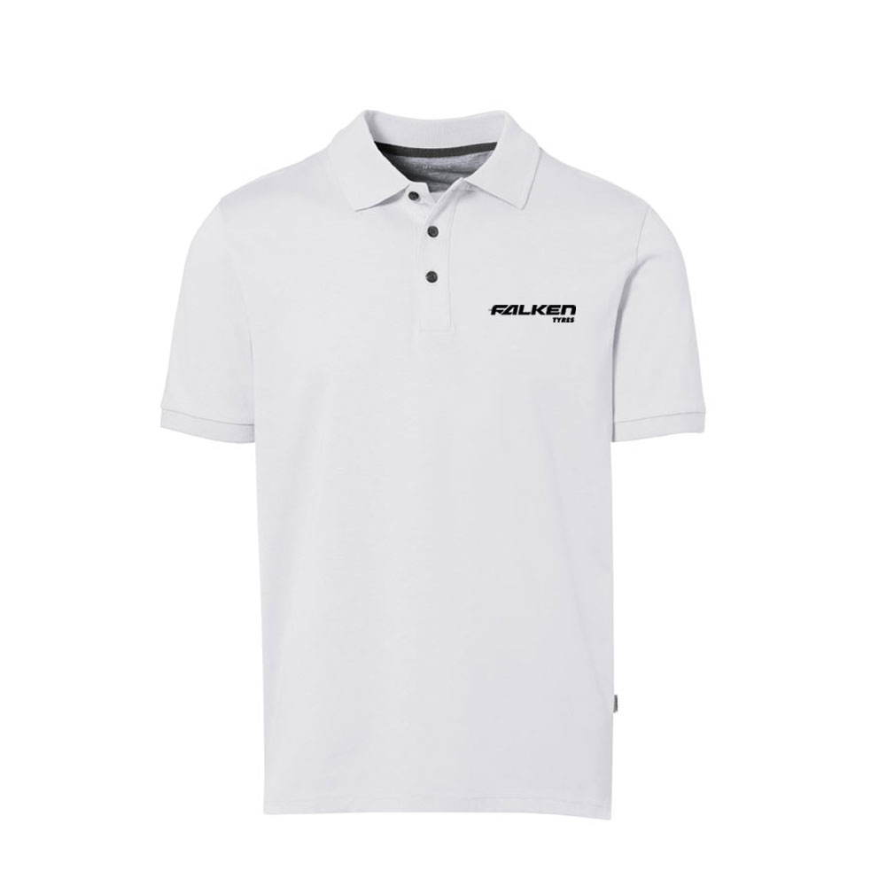 FALKEN Polo-Shirt Cotton Tec weiß