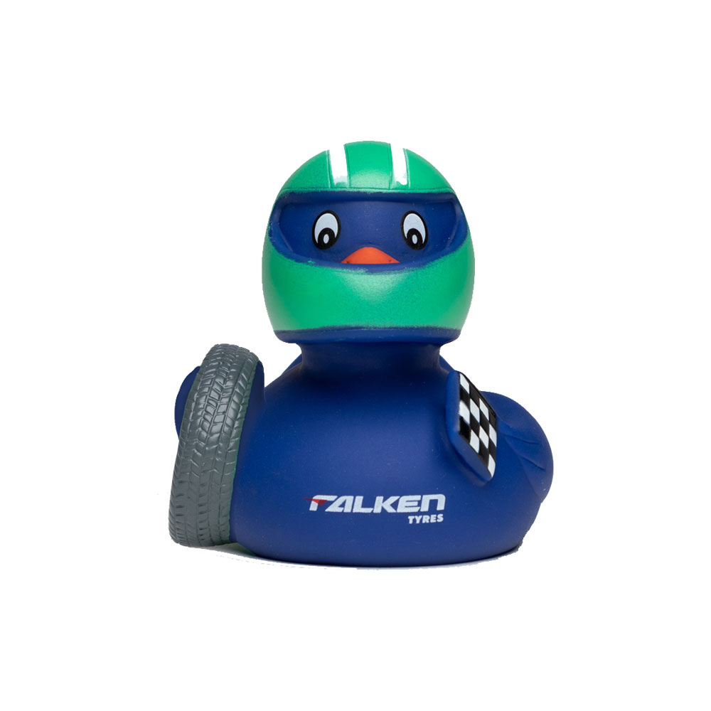 FALKEN Badeente im Rennfahrer-Design