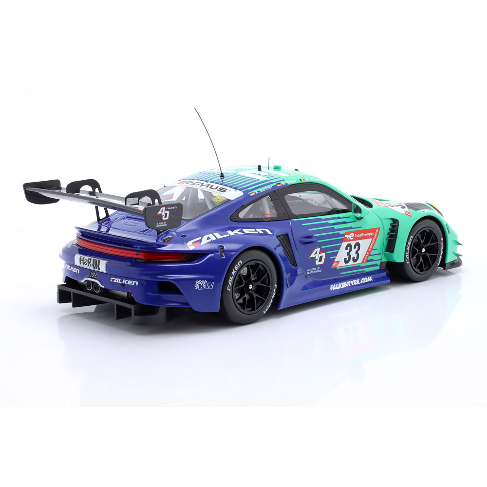 Porsche 911 GT3 R #33 24h Nürburgring 2024 Falken Motorsports 1:18 Ixo