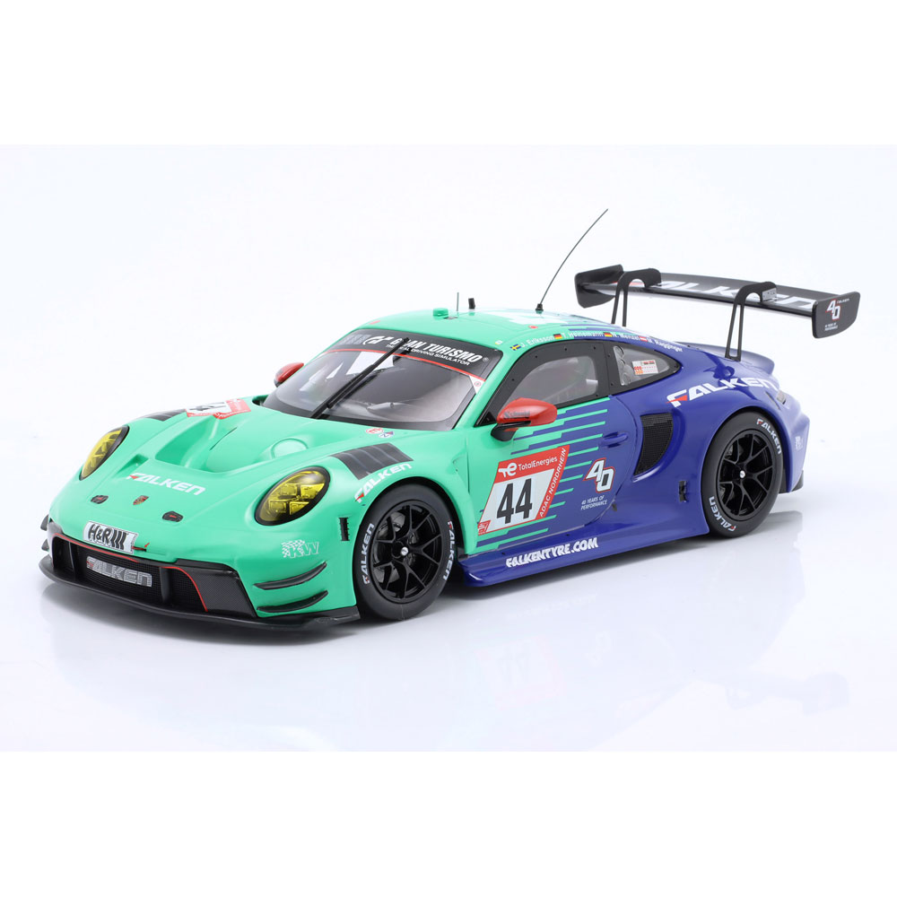 Porsche 911 (992) GT3 R #44 24h Nürburgring 2024 Falken Motorsports 1:18 Ixo